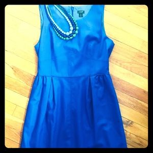 J. Crew Blue Sleeveless Dress